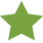Icône de légende étoile verte